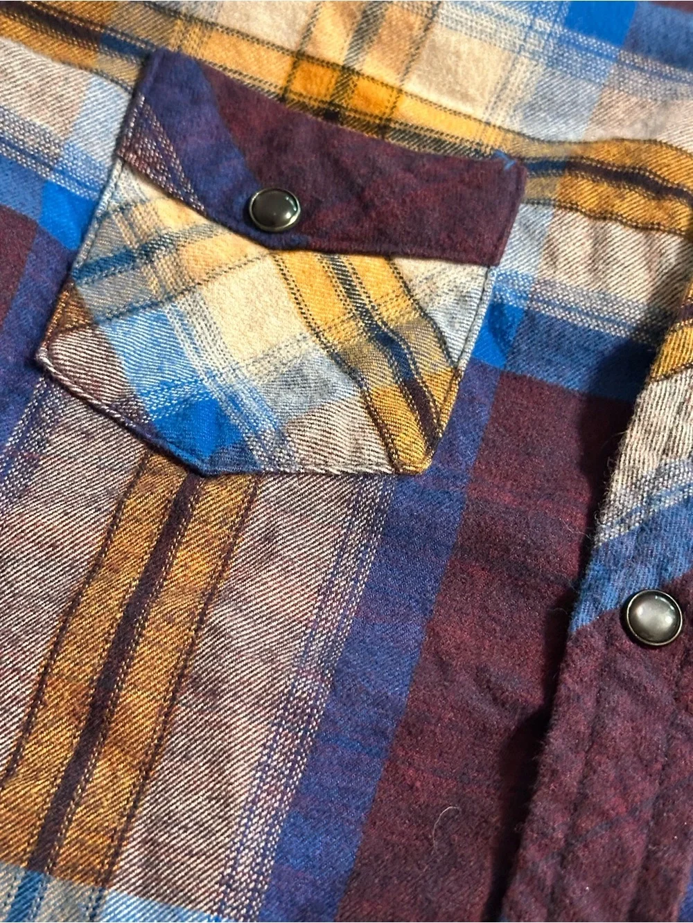 Boys Knuckleheads Vintage-Inspired Plaid Flannel Shirt Size 7T